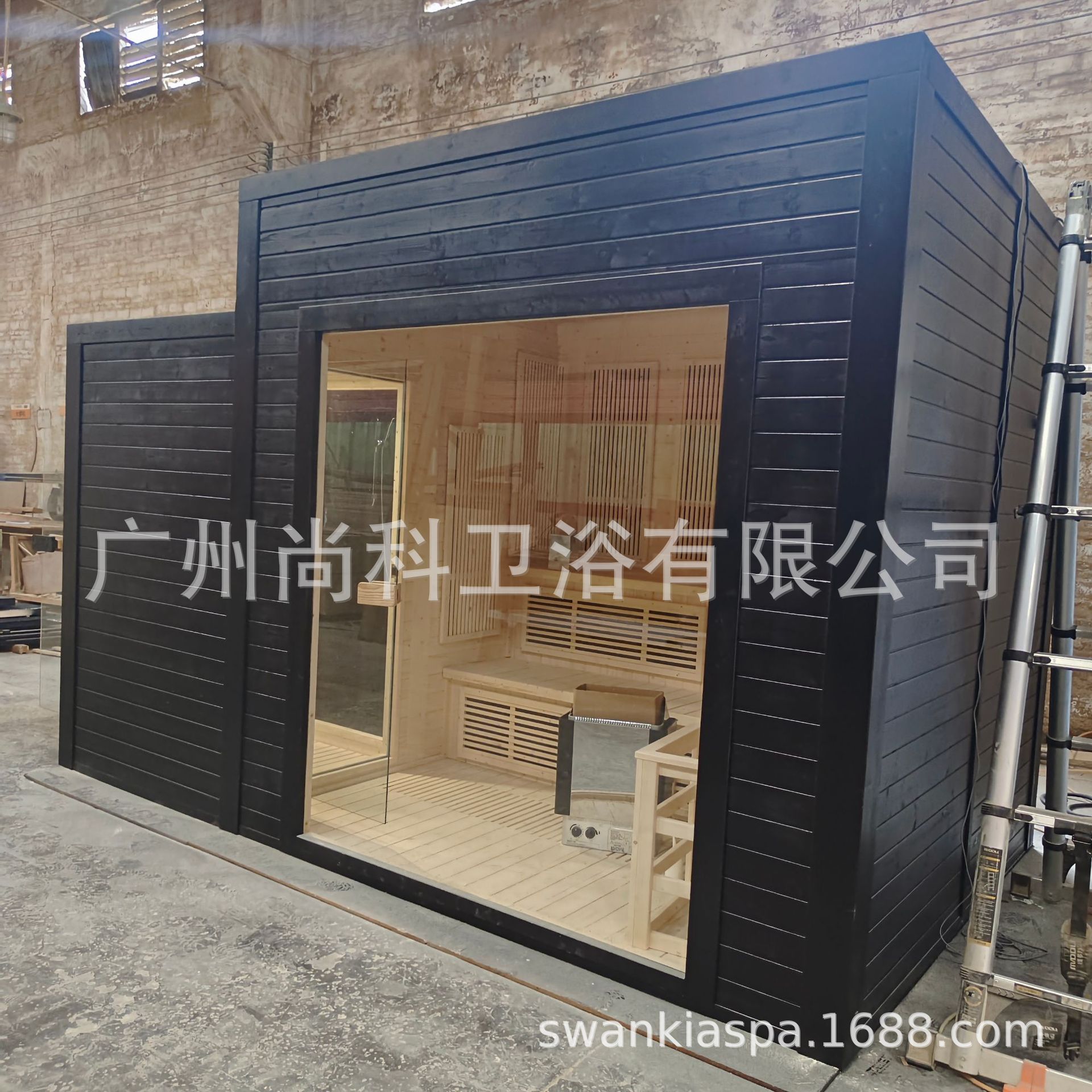家用桑拿房干湿蒸淋浴湿蒸桑拿一体汗蒸房光波房湿蒸房整体蒸汽房