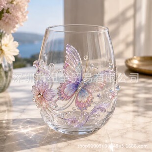 �羳���N3D Animal Floral Glass Tumbler3D ���ﻨ�ܲ�����