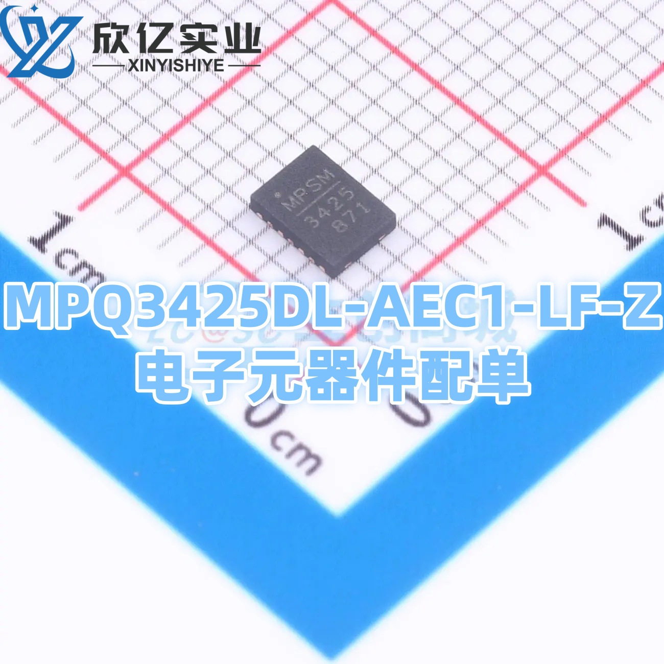 Mpq3425dl-aec1-lf-z Mps/xinyuan Qfn-14 3x4 Boost Type 3.1v~22v Dc-