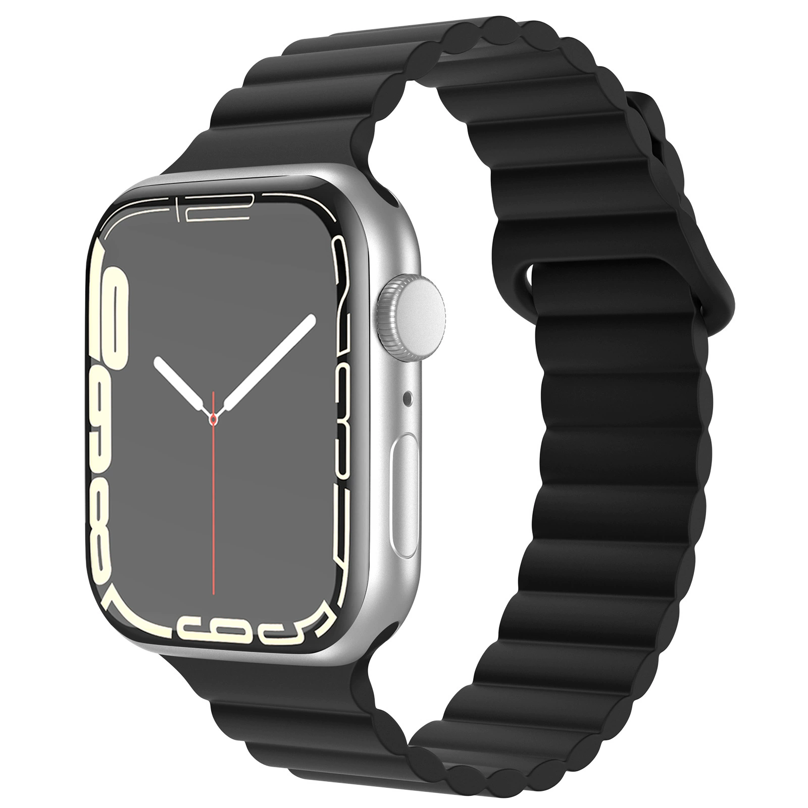 Apple, nike, силиконовый двухцветный ремешок для часов