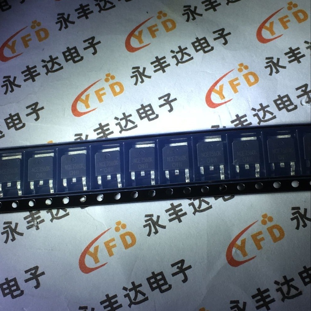 NCE7560K 75V60A N沟道MOS管 代替 IRFR2307Z 控制器