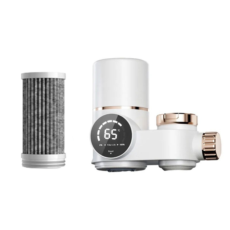 Comercio exterior pantalla digital purificador de agua de grifo cocina doméstica filtro de agua del grifo filtro de agua de ultrafiltración bebida directa