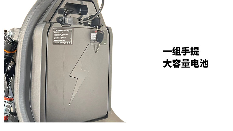 Cross-border dropshipping: Two-wheeled 2000W large Harley-style electric scooter with wide tires, a lithium battery-powered mobility scooter for adults