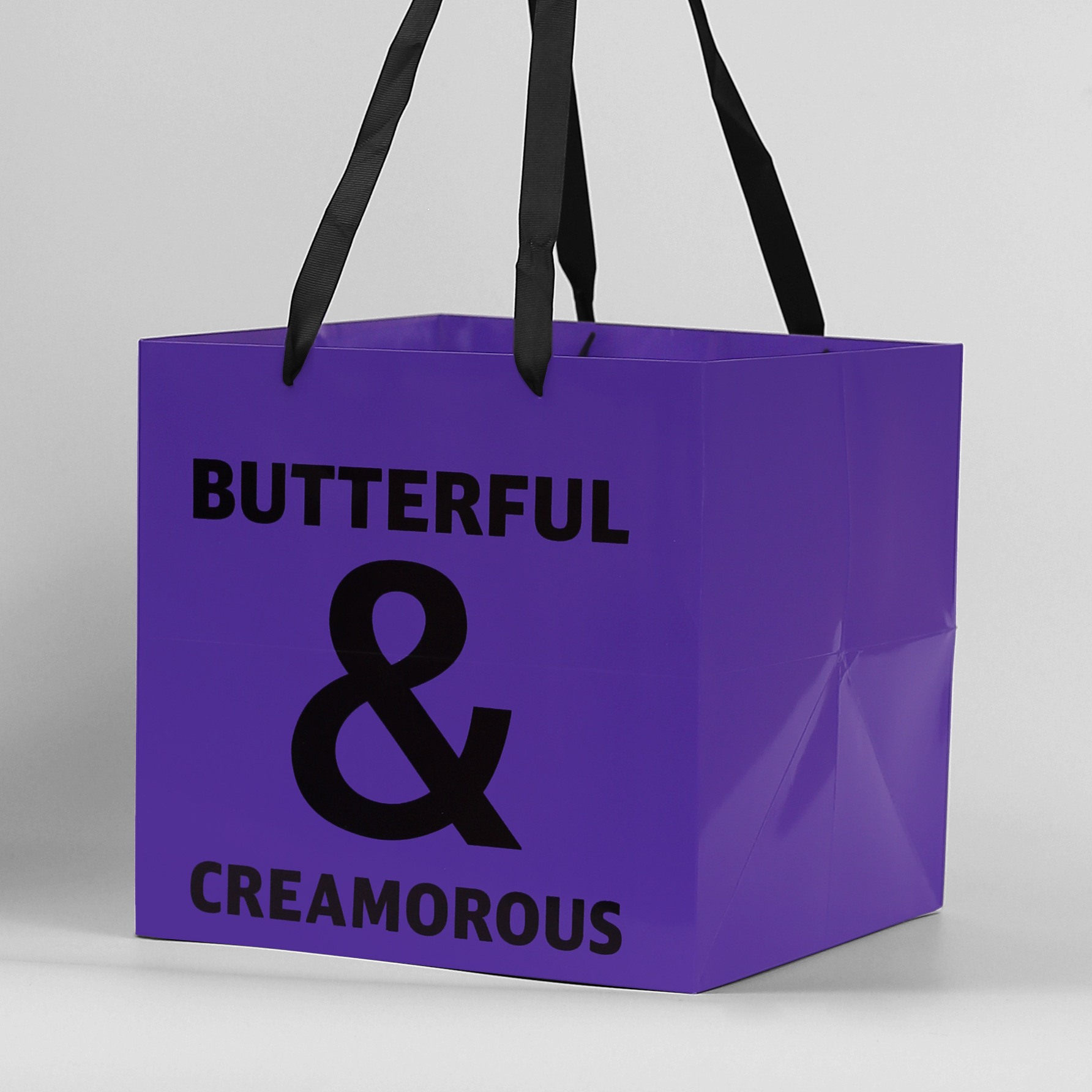 High Street show bolso de mano fluorescente embalaje de regalo al por mayor atmósfera romántica bolso de abrazo bolso de embalaje de flores en inglés