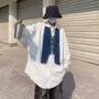 美式男生小众宽松衬衣