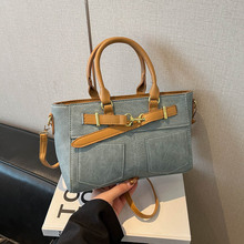 新款小众设计高级质感简约凯莉包包2025春夏韩版休闲通勤斜跨包