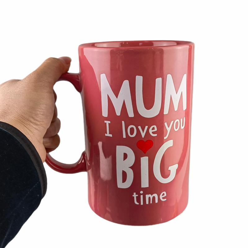 Taza de agua de gran tamaño, taza de cerámica de gran tamaño, 1600ml, regalo creativo para dormitorios de oficina