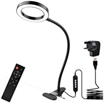 Lámpara de escritorio de lectura de protección ocular de comercio electrónico transfronterizo estudiante escritorio dormitorio noche atenuación color juego USB clip lámpara de escritorio