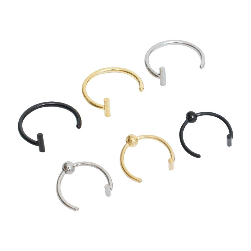 Nose piercing, accessory, European style, wholesale