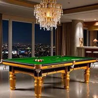 Бильярдный стол Xinshixing Golden Leg, стандартный, для взрослых, коммерческий, американский, китайский, черный, восьмикомнатный, заводской.