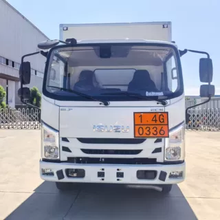 蓝牌爆破器材运输车 五十铃爆破器材运输车 危化品运输车 民爆车