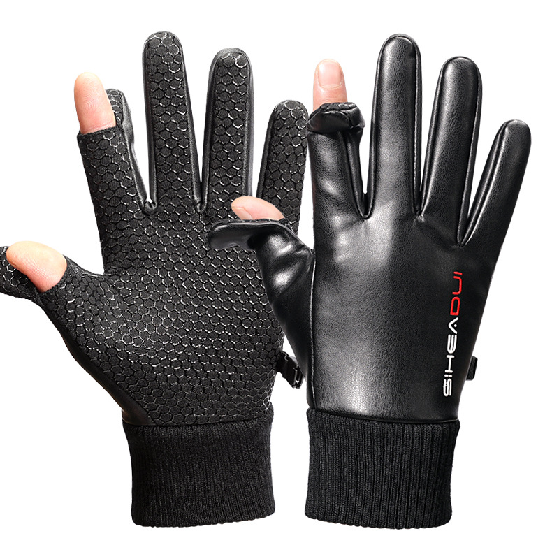 가죽 수직 마크-모든 손가락과 두 손가락 스위치