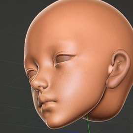 3d建模zb手办人物雕塑工业设计毕业设计定制