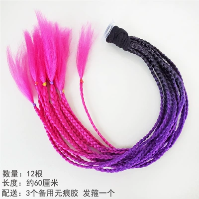 Children's Balance Bike Helmet – Motosiklet dəbilqələri - black-purple-and-rose-ponytail