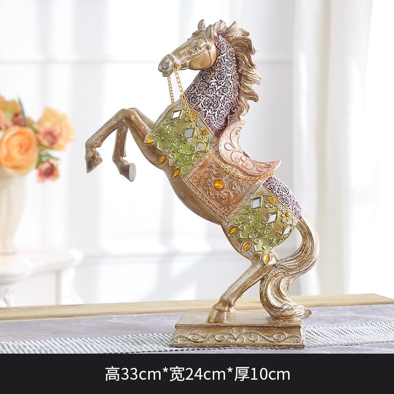 Adorno de Caballo para Escritorio de Resina para Navidad image 13
