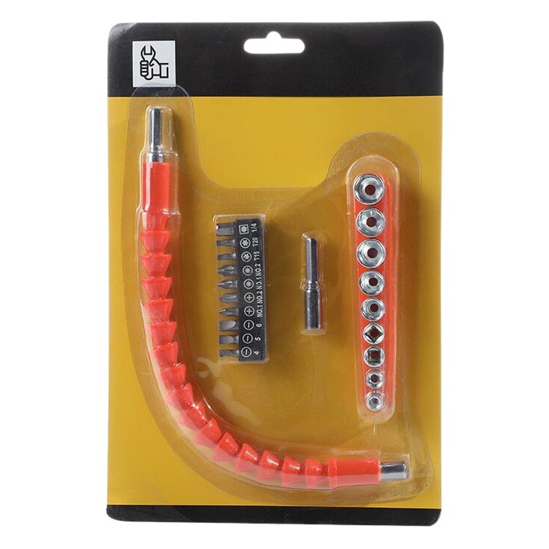 Аксессуары для ручной дрели Универсальный гибкий вал 5-13 рукав крест рисовое слово цветок сливы шестиугольный удлинитель с квадратной головкой