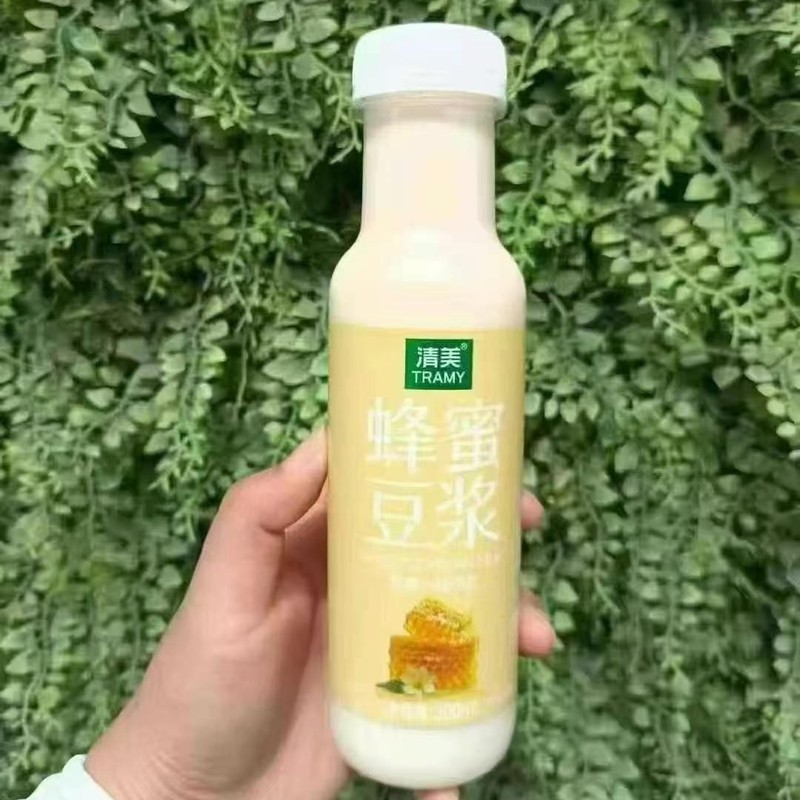 上海清美豆浆300ml蜂蜜香浓黑糖红枣醇豆浆常温即饮方便早餐小瓶|undefined