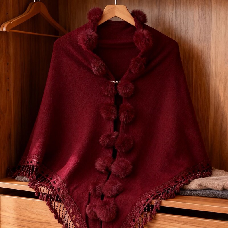 Qipao Shawl Outerwear for Autumn and Winter, Young Style, High-End Waterproof Mink Velvet Toast Dress, Bride's Cardigan Cape for Winter Women
