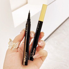 Mettex Eyeliner Pen with Usma Grass for Smooth Application Waterproof and Transfer-Resistant Dark Cool Rapid-Drying Aspot eyeliner pen