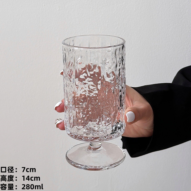나무껍질무늬 잔 [숏스타일]
