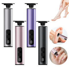 死んだ皮膚や角質を除去するソースファクトリーペディキュアデバイス TP-C 電動ネイルグラインダー、スクリーンディスプレイ付き、9段階調整可能なフットグラインダー