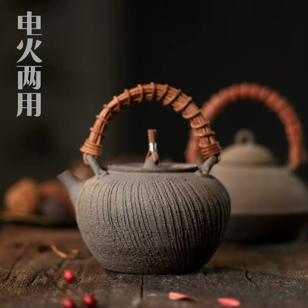 晴先生紫砂炭炉 日式茶壶 功夫煮茶器烧炭炉煮茶炉 老式小炭火炉