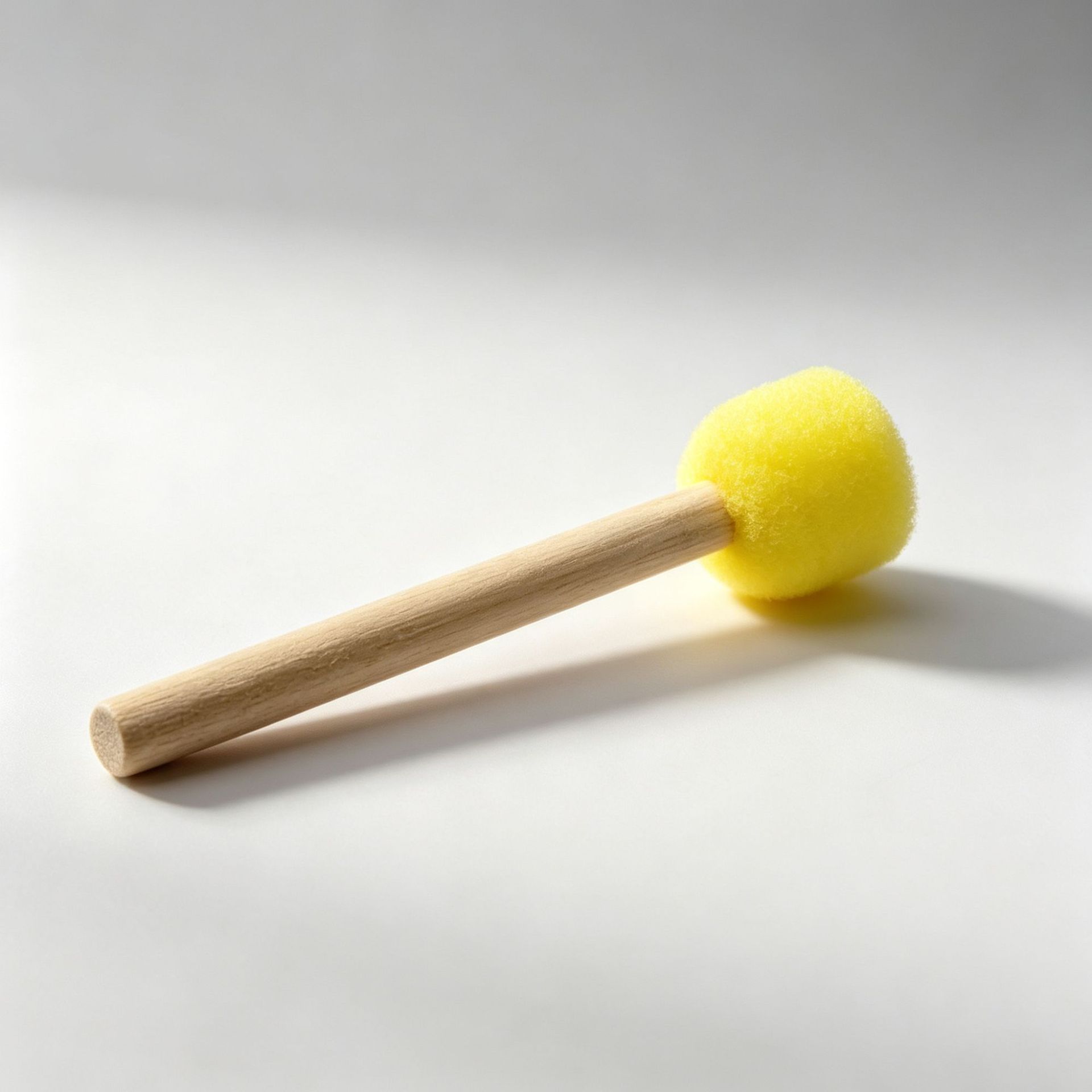 Pincel de Esponja para Pintura Infantil de Esponja y Madera para Pintura Infantil