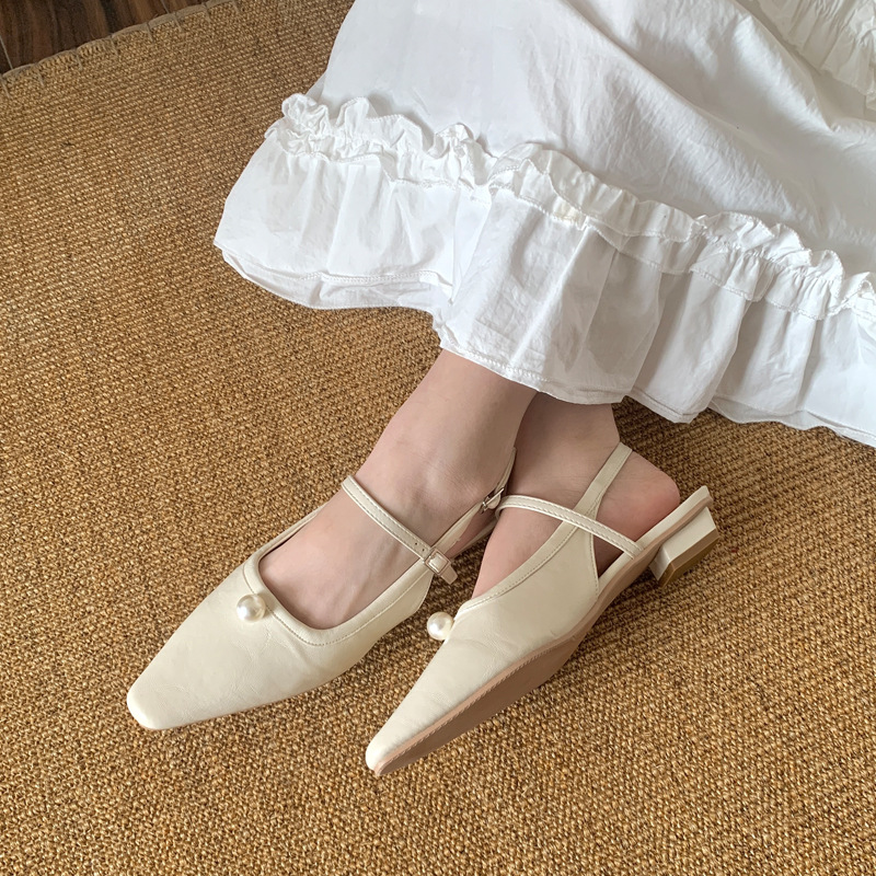 Retro Mary Jane shoes