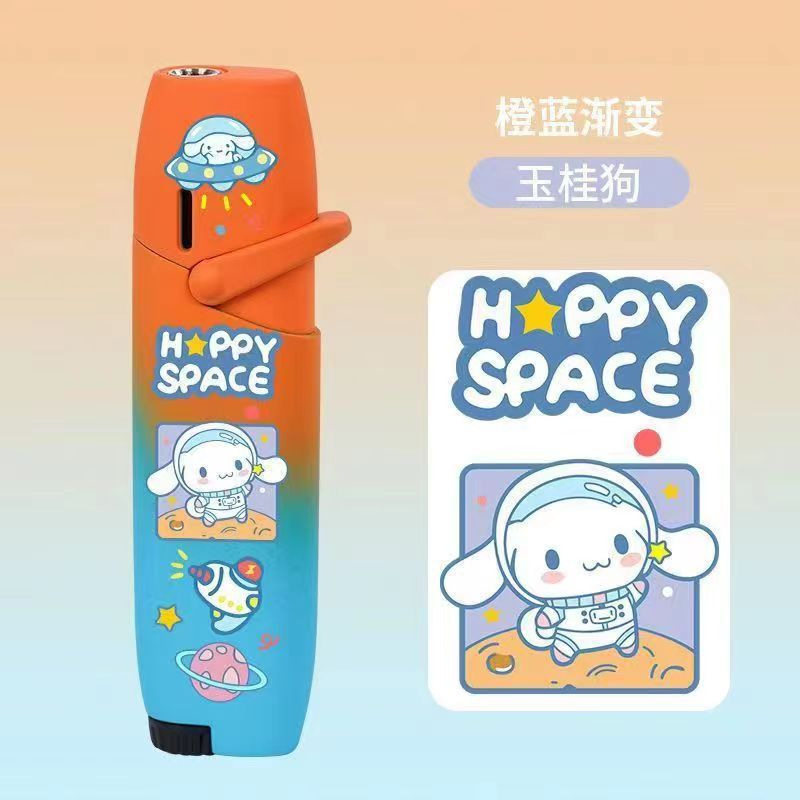 Orange and blue cinnamon dog