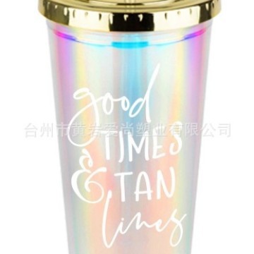 [Venta caliente en los Estados Unidos] producción profesional de exportación de Europa y América de calidad alimenticia hermosa copa iris doble capa