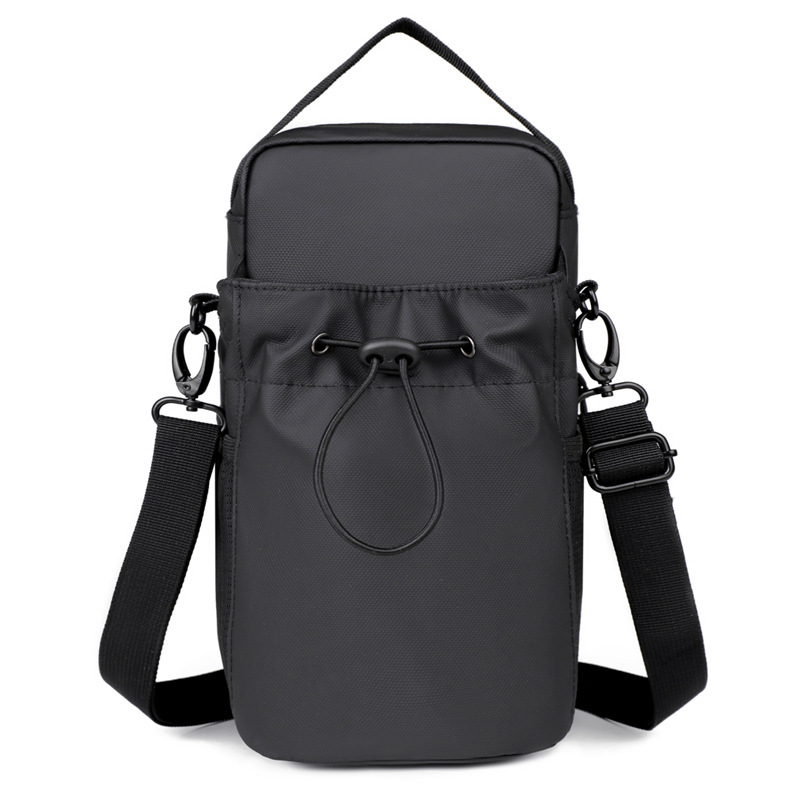 Bolsa de botella de agua de succión magnética de fitness con bolsa de taza de agua de imán bolsa de almacenamiento de taza de agua especial de gimnasio de gran capacidad bolsa diagonal hombre