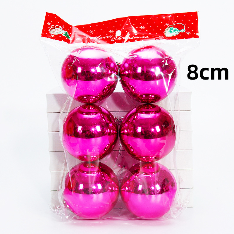 Dragón Tigre Bola de Navidad decoraciones del árbol de Navidad gran Bola brillante galvanoplastia bola de color bola colgante centro comercial bar decoración del techo