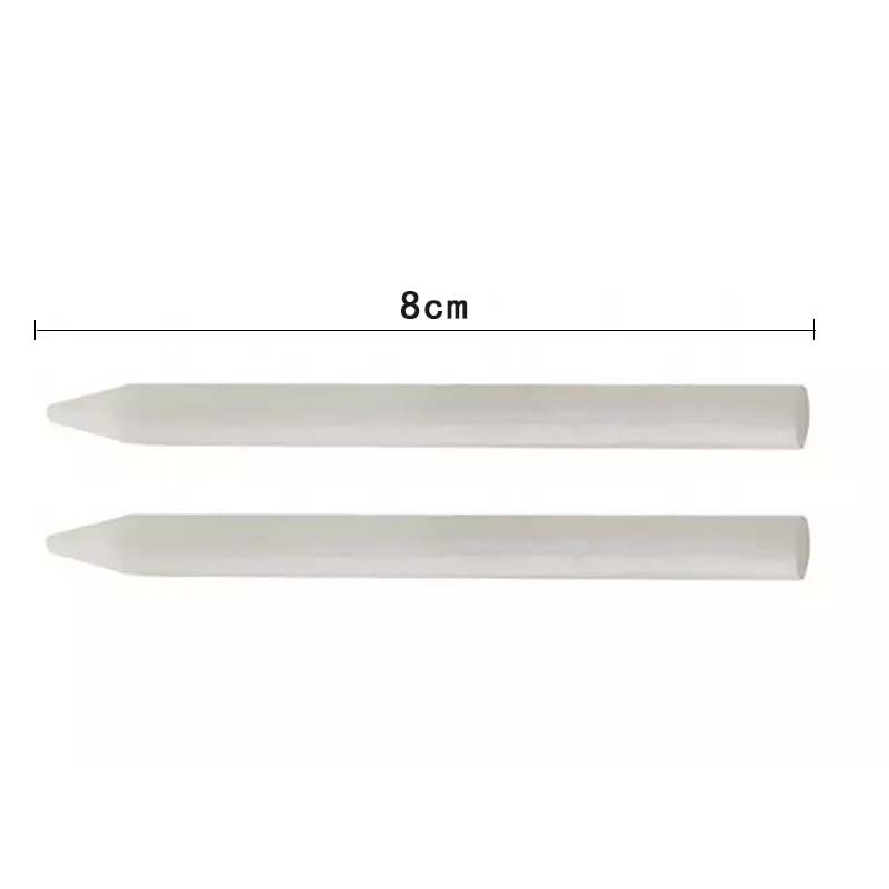 Etiqueta con 2 bolígrafos blancos