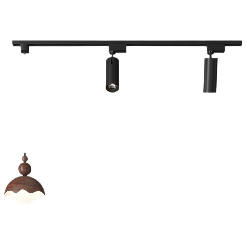 Candelabro de restaurante medieval 2025 nueva luz flotante de elevación de mesa de comedor minimalista moderna de estilo crema de pista móvil