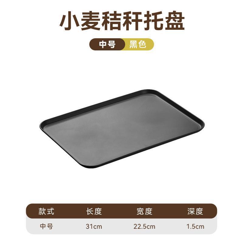 2 Size Plastic Fruit Dessert Tray Desktop Food Storage Plate