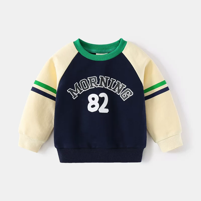Children's spring sweatshirt for boys for leisure, Korean style, children's clothing