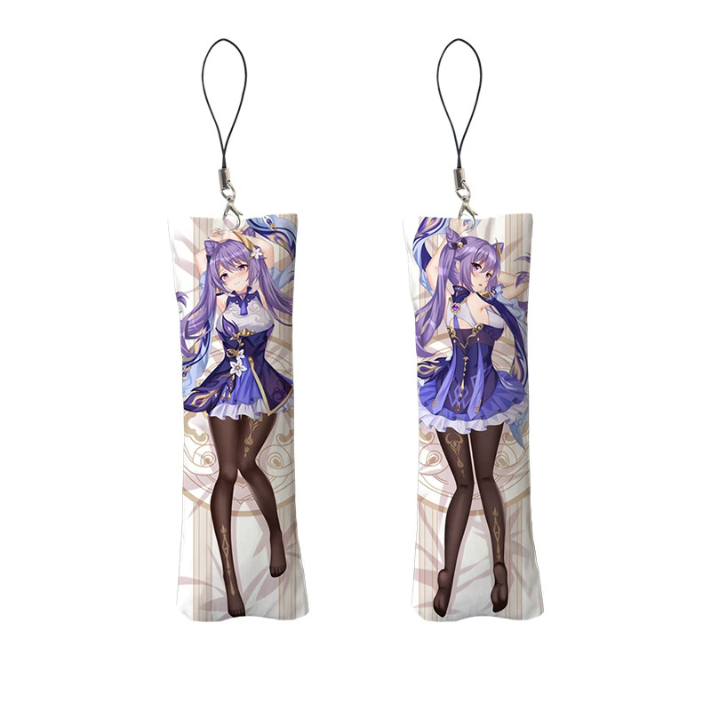 [小抱枕钥匙扣迷你挂件Mini Dakimakura魈钟离八重子书包挂件] → мини-подушка брелок ключей маленький подвесной брелок рюкзачок
