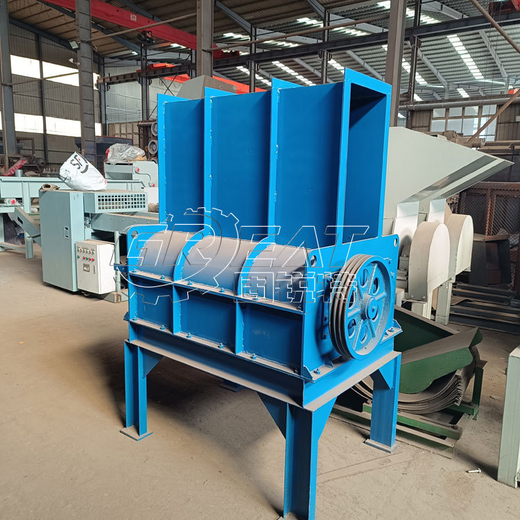 双辊破块机 石灰块打碎机 受潮染料块粉碎机 石膏块破块机