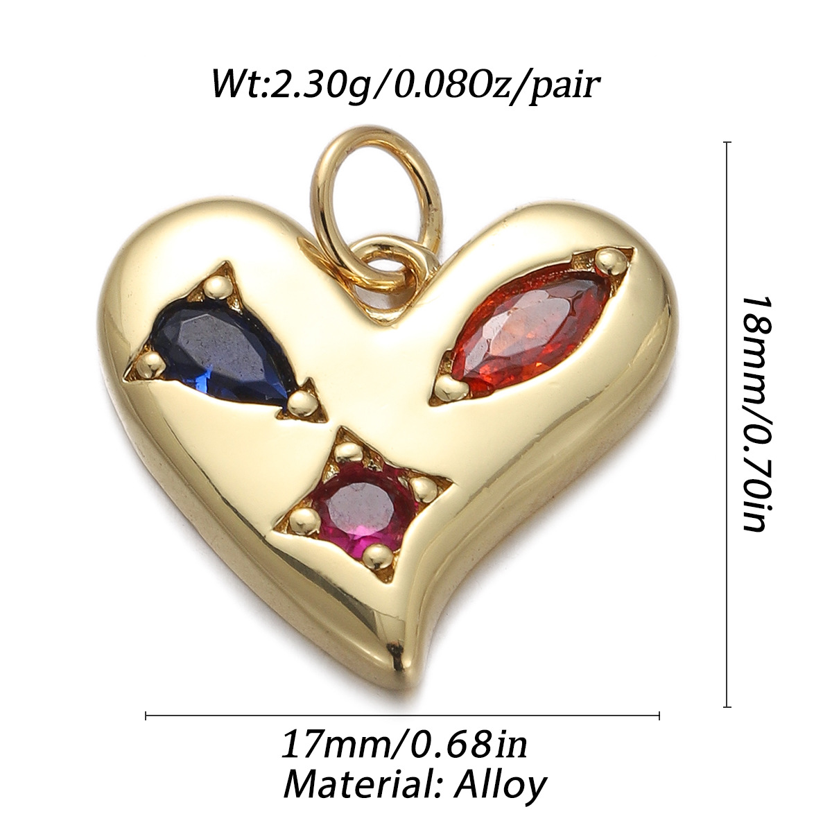3g Weight Pendant, Chain Jewelry Making Type 15 * 21mm, 16 * 16mm, 18*14mm Jewelry Making Size Zircon Inlay Material DIY Jewelry Accessories Classification 1 Piece Quantity Copper Material Geometric, Letter Pattern Plating Design Elegant, Simple Style, Streetwear Style 1 Piece 15 * 21mm 16 * 16mm 18*14mm Copper Zircon Geometric Letter Pendant Chain 7