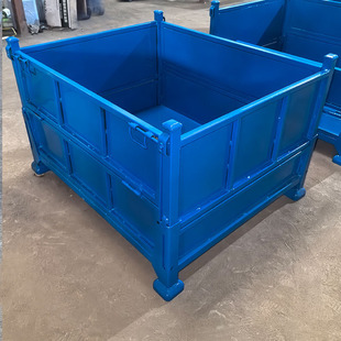 Iron Plate Turnover Box Sales Shanghai Shelf Manufacturers Supply Iron Plate Storage Cages Wholesale Material Boxes Large Quantity Discounts