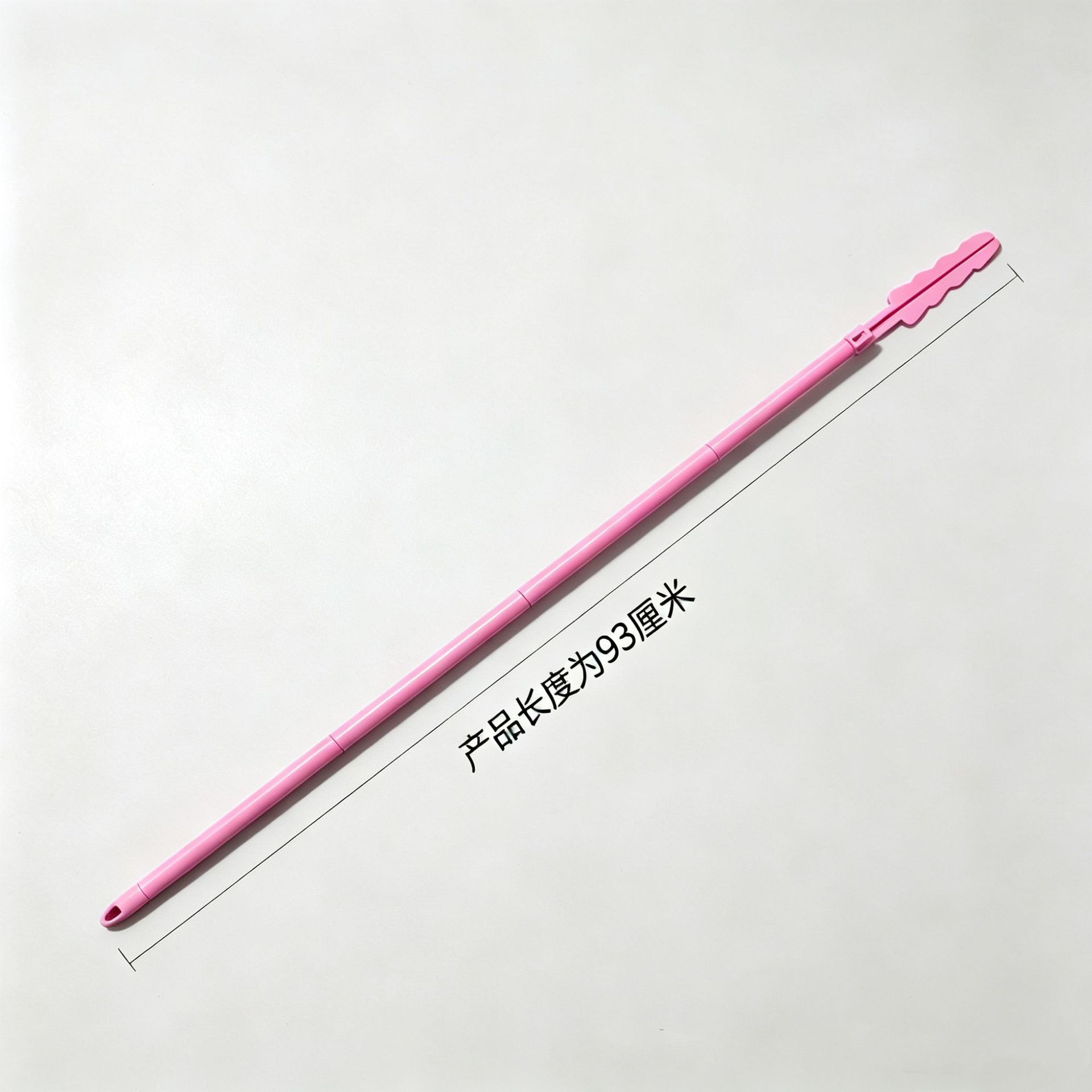 Long fuchsia handle for side table