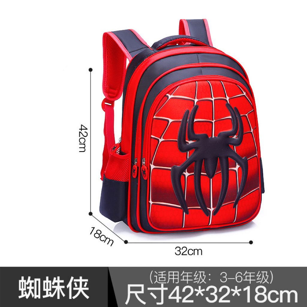 Nuevo estudiante de escuela primaria de dibujos animados mochila niños mochila niñas grado 1-6 transfronterizo 3D duro Shell mochila