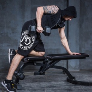 Dumbbell Bench Home Fitness Professional Bench Push Adjustable Multifunctional Bird Training Chair Sit-ups Fitness Equipment