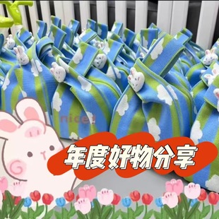 2025 New Year Year Year of the Snake Spring Festival Gift Bag Gift Box Accompanying Gift Knitted Bag Start-up Gift Bag Handbag