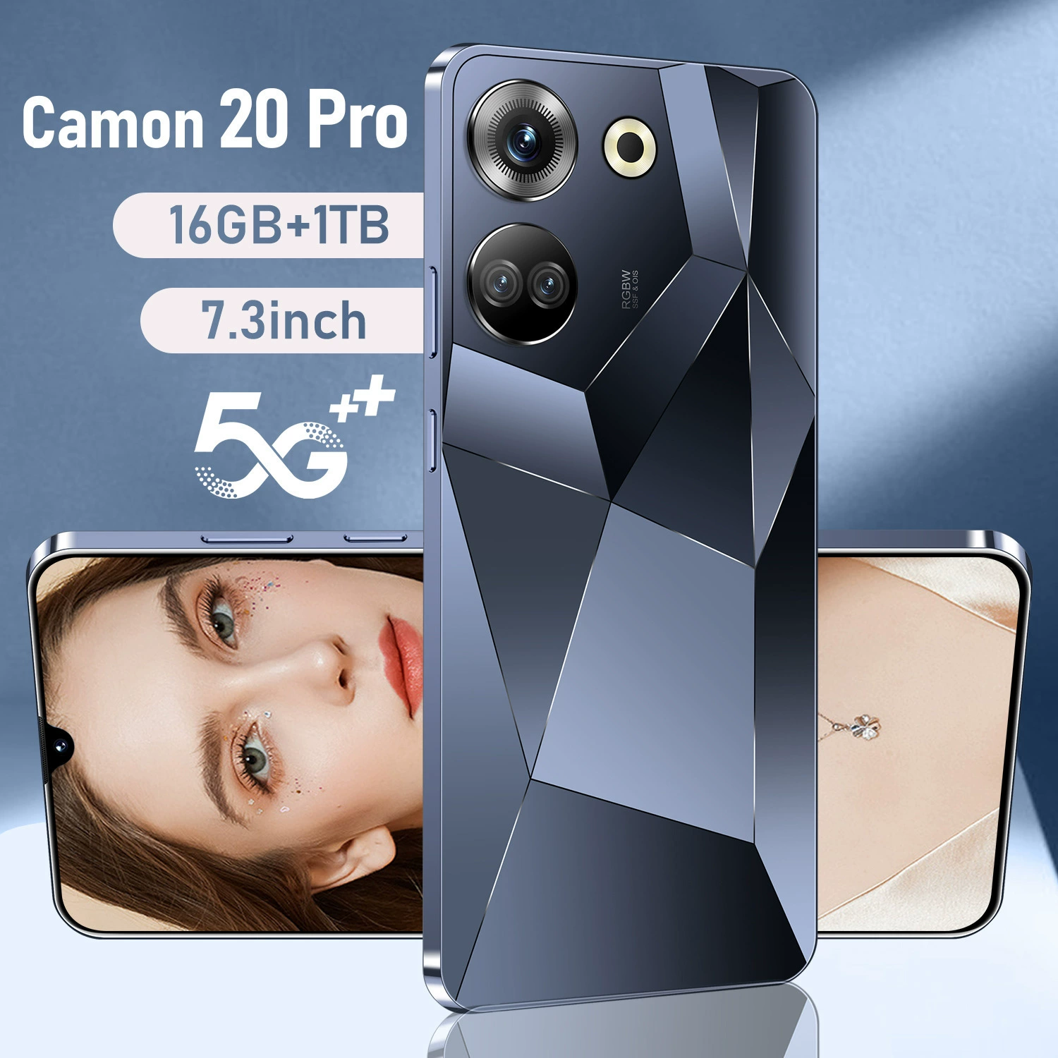 Кроссбордный новый смартфон Camon 20 Pro горячие продажи 16+1Т большая память большой экран мобильный телефон источник производитель