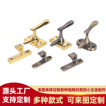 锌合金门锁插销锁执手锁高低档明装防盗门窗试衣间安全扣门反锁扣