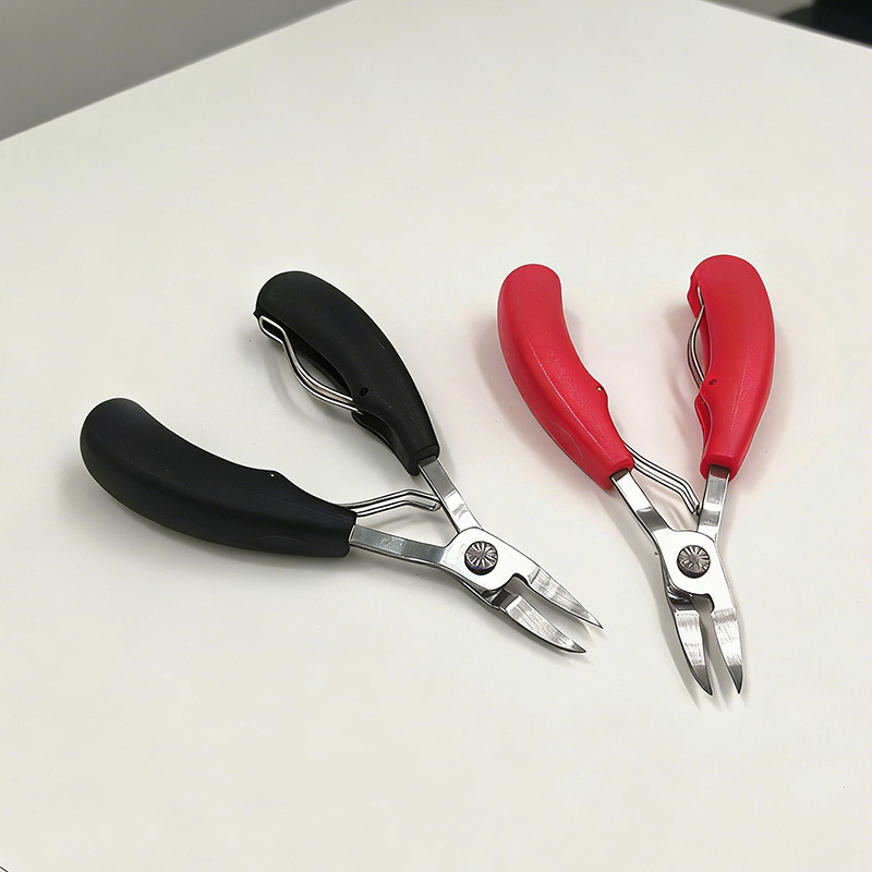 High-Quality Eagle-Beak Pliers for Nail Groove Trimming, Specialized Toenail Scissors for Single Use, Sharp-Pointed Oblique Nail Clippers Wholesale