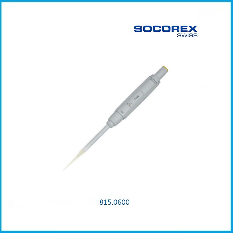 600μL手动单道固定移液器 货号815.0600 瑞士SOCOREX品牌