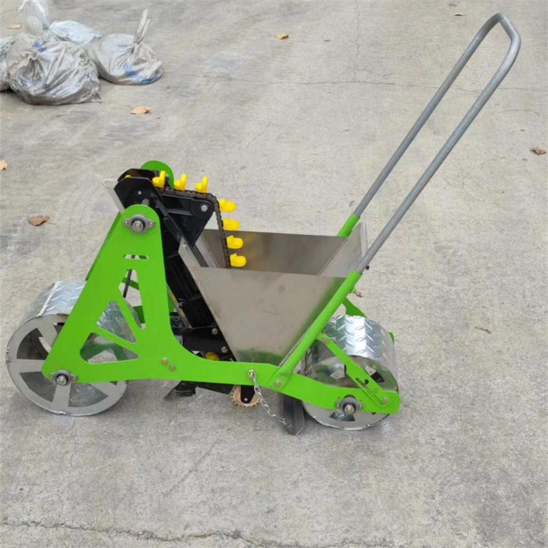 农用小颗粒精播机 汽油多行蔬菜播种机 一穴一粒一穴多粒