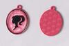 Cute metal pendant, earrings, European style, wholesale